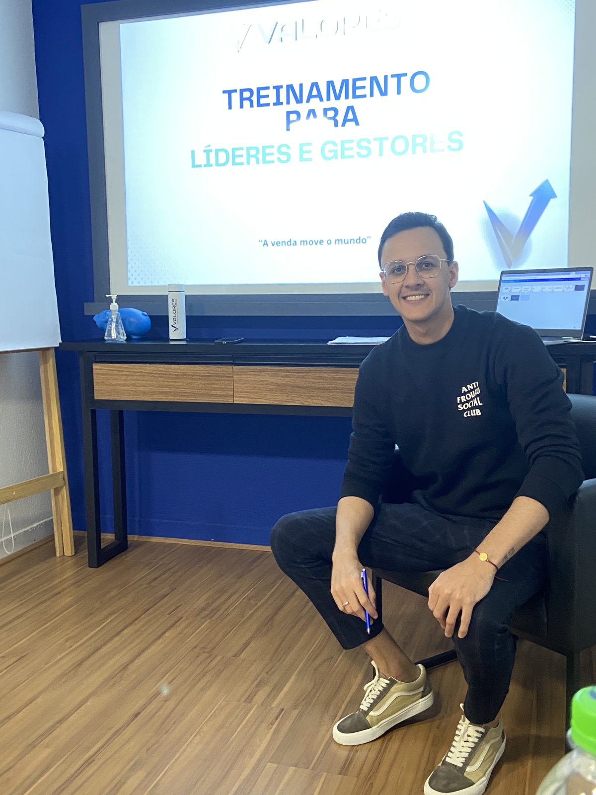 Treinamento para líderes e gestores conduzido pela Valores